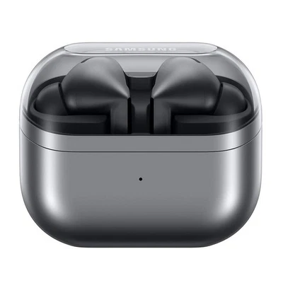 Samsung Galaxy Buds 3 Pro True Wireless Bluetooth Earbuds Silver SM-R630 - (UD) - Image 1 of 4