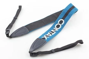 [Near MINT] Contax 645 Blue Neck Strap for 645 Film Camera Body From JAPAN - Picture 1 of 9