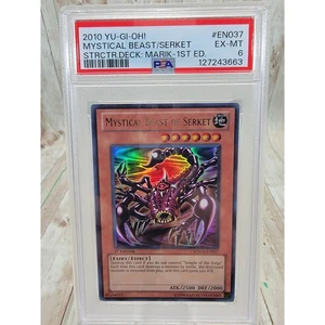 2010 Yu-Gi-Oh! Mystical Beast of Serket #SDMA-EN037 1st Edition Near Mint PAS 6 - Picture 1 of 4