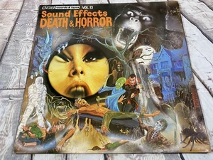 Sound Effects Death & Horror BBC Records Vol.13 Mono/Stereo REC269 UK 1977 Vinyl - Picture 1 of 11