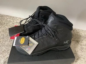 Arc'teryx Acrux TR GTX Boots Trail Hiking Black Gore-Tex Womens 8.5 Mens 7.5 New - Picture 1 of 11