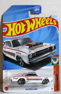 Dodge Dart 142/250 blanco Hot Wheels 2024 Muscle Mania 1/5 '68 - Imagen 1 de 2