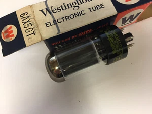 6AX5 WESTINGHOUSE VINTAGE TUBE NOS - Picture 1 of 1