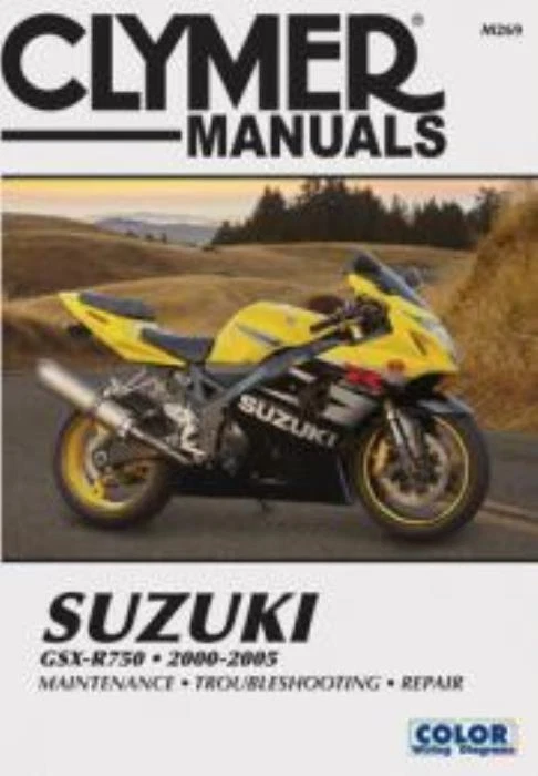Manuale Suzuki GSX-R750 2000-2005 Clymer Officina Assistenza e riparazione - Immagine 1 di 4
