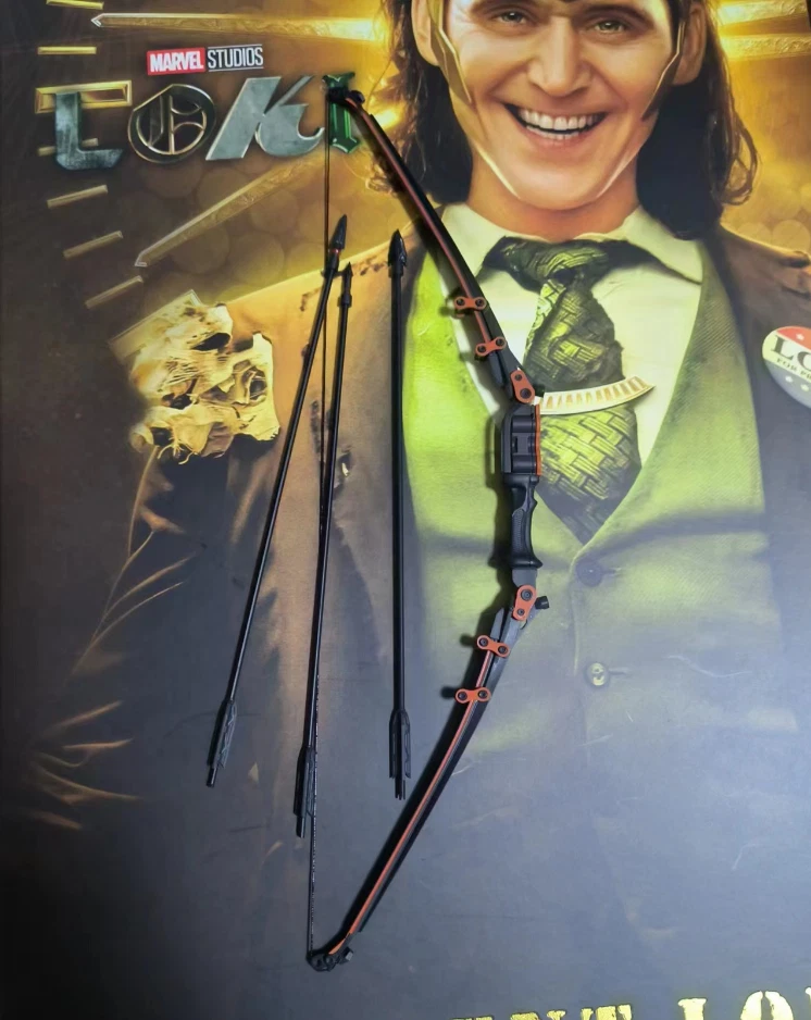 HT MMS602 Bow Arrow Weapon Figure Hot Toys Taskmaster 1/6 Black Widow Accessory - Image 1 of 1