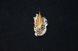 INSIGNE LEGION ETRANGERE-6° REGIMENT ETRANGER DU GENIE APRONUC-FOREIGN LEGION - Picture 1 of 2