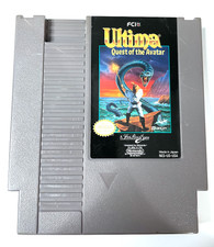 Ultima Quest of the Avatar ORIGINAL NES Nintendo Game TESTED Working & AUTHENTIC