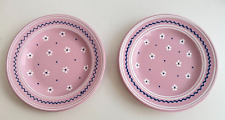 Gmundner Keramik Dirndl rosa 2x Dessertteller 20 cm GK940 (2401DM43) 01/43