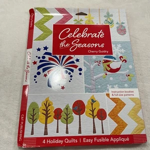 Celebrate the Seasons: 4 Feiertagsquilts leicht bügelbare Applikation komplett - Bild 1 von 21