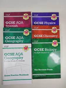 GCSE Science AQA Bundle Work & Guide Books - Geography Biology Physics Spanish - Picture 1 of 7