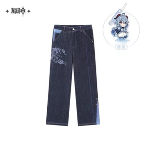 Official Genshin Impact Ganyu Impression Series Jean Pants Size XL Brand NEW - Picture 1 of 14