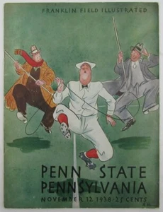 Vintage 1938 Penn State Nittany Lions vs. Penn College Football Program 137047 - Picture 1 of 4