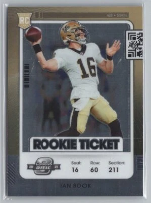 2021 Panini Contenders Optic #67 Ian Book RC - Image 1 of 2