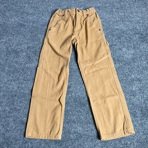 Basic Editions Boys' Carpenter Tan Straight Leg Jean Adj. Waist Size 10 - Picture 1 of 9