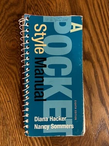 A pocket style manual- Ring Bound- Eighth edition - 2018- Hacker, Sommers - Picture 1 of 2