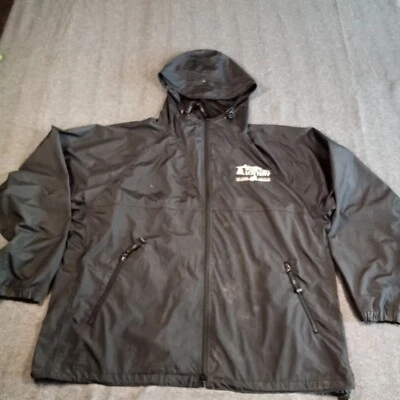 Chaqueta Maine State Lottery Hombres Extra Grande Negra Tri State Sistema EZEM Embalable Foto 1 de 4