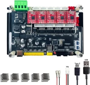 GRBL 4Axis Stepper Motor Controller Control Board For CNC Laser Engraver Router - Bild 1 von 11