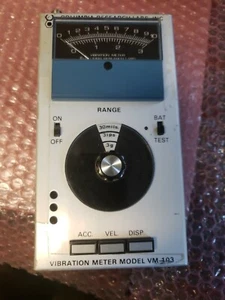 Columbia VM-103 vibration meter NO PROBE - Picture 1 of 1