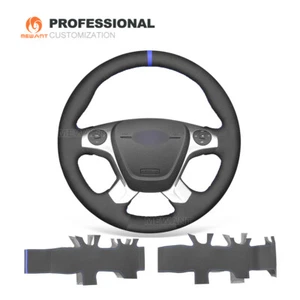 MEWANT DIY Soft Suede Steering Wheel for Ford Transit Tourneo Grand Tourneo - Picture 1 of 11