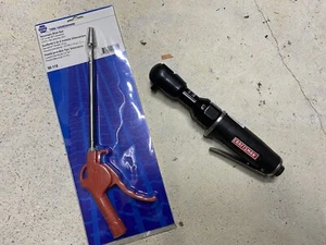 Craftsman Pneumatic 3/8" Ratchet (875.199320) and New Napa Tele Blow Gun - Picture 1 of 5