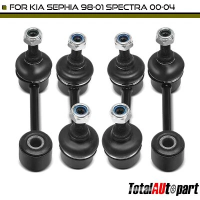 4x Eslabones de barra estabilizadora para Kia Sephia 98-01 Spectra 00-04 delantero y trasero izquierdo y derecho Foto 1 de 4