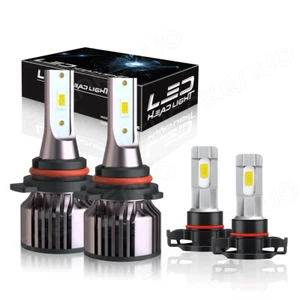 9012 5202 LED Headlights Fog Light For Chrysler 200 2011 2012 High Low Beam Bulb - Bild 1 von 11