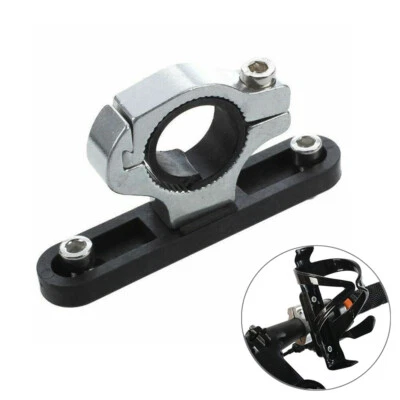 Bike Water Bottle Cage Holder Base Handlebar Mount Bracket Clamp Stand Adapter - Image 1 of 4