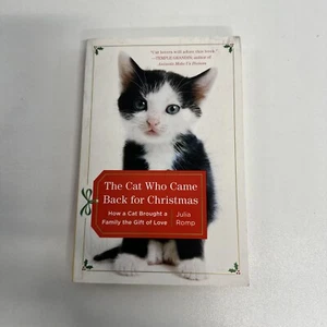 The Cat Who Came Back For Christmas paperback Julia Romp NEW (some marks) $15 - Picture 1 of 18