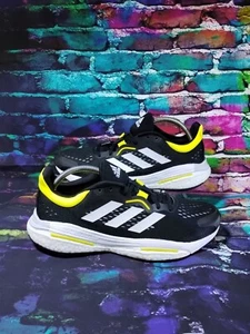 Men's Adidas Solar Control Running Shoes Size 9 Black & Yellow GX8409 New! - Picture 1 of 16