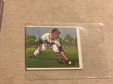 1950 Bowman Baseball #55 John Buddy Kerr Card - EX-NM - Lite Corner Wear