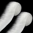 2 Roll Ultra Soft Faux Fur Fabric Strips  Clothing Decoration