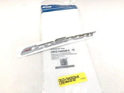 2018-2022 Ford Ecosport rear liftgate chrome Nameplate Emblem new OEM 7442528 - Image 1 of 4