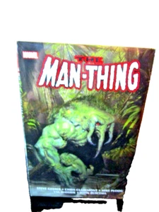 The Man-Thing Omnibus Olivetti Cover New Printing Marvel Comics HC Sealed - Picture 1 of 6