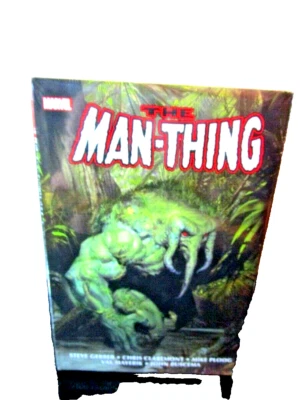 The Man-Thing Omnibus Olivetti Cubierta Nueva Impresión Marvel Comics HC Sellado Foto 1 de 4