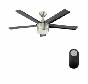 Home 52 in Integrated LED Indoor Brushed Nickel Ceiling Fan REPLACEMENT PARTS - Picture 1 of 2