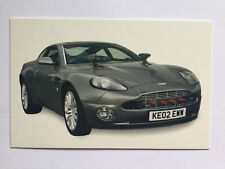 James Bond 007 Bild Postkarte Aston Martin Vanquish stirbt an einem anderen Tag