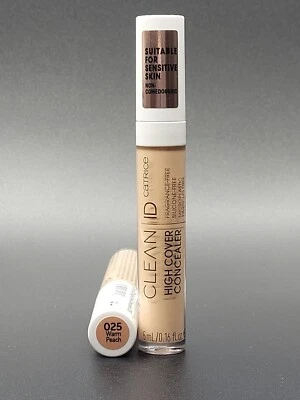 2x CATRICE Clean ID CONCEALER 025 WARM PEACH je 5ml neu ovp  - Bild 1 von 3