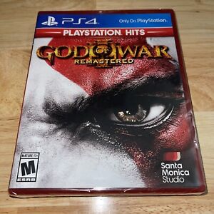 GOD OF WAR III 3 Remastered PLAYSTATION HITS PlayStation 4 PS4 Brand New! SEALED