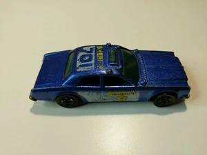 Vintage 1977 Hot Wheels Sheriff 701 Police Patrol Car Blackwall Malaysia  - Picture 1 of 6