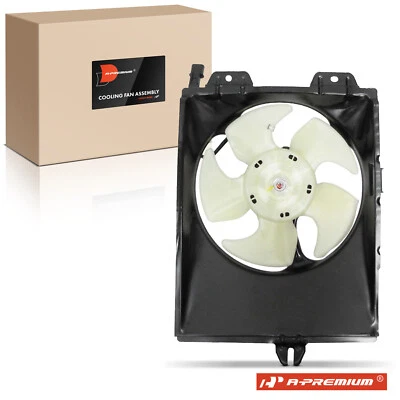 Conjunto de ventilador condensador aire acondicionado A-Premium con cubierta para Mitsubishi Mirage 1997-2002 620308 Foto 1 de 4
