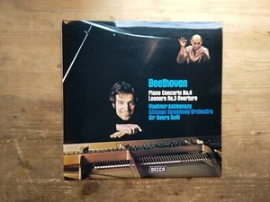 Solti Ashkenazy Beethoven Piano Concerto No.4 NM Vinyl LP Record Album SXL6654 - Picture 1 of 4