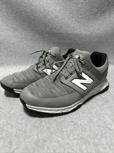 New Balance Fresh Foam Golf Shoes NBG4000GR Grey White Mens US 14 4E - Picture 1 of 5