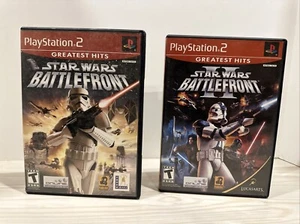 Star Wars Battlefront 1 And 2 Sony PlayStation 2 PS2 CIB Greatest Hits - Picture 1 of 5