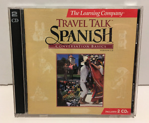 The Learning Company Travel Talk Spanish Conversation Basics Ver. 1.0 CD-Rom PC