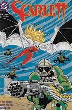 Scarlett Comic 4 Cover A First Print 1993 Tom Joyner Keith Wilson Fern DC .