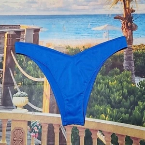 Hollister High Leg Cheekiest Bikini Badehose Größe XL Neu ohne Etikett - Bild 1 von 5