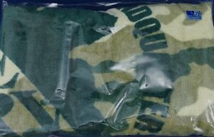 Eichi Evangelion x Logos Camouflage Towel PATTERN Green 85 × 33cm