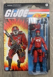 Hasbro Classified Retro G.I. Figura de acción exclusiva de Joe Crimson Guard en stock - Imagen 1 de 4