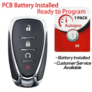 for 2017 2018 2019 2020 2021 Chevy Bolt Trax Remote Smart Keyless Key Fob HYQ4AA - Picture 1 of 5