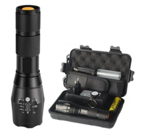 Taschenlampe Super hell 18650 LED G700 Taktisches Fackel XML-T6 wiederaufladbar - Bild 1 von 7